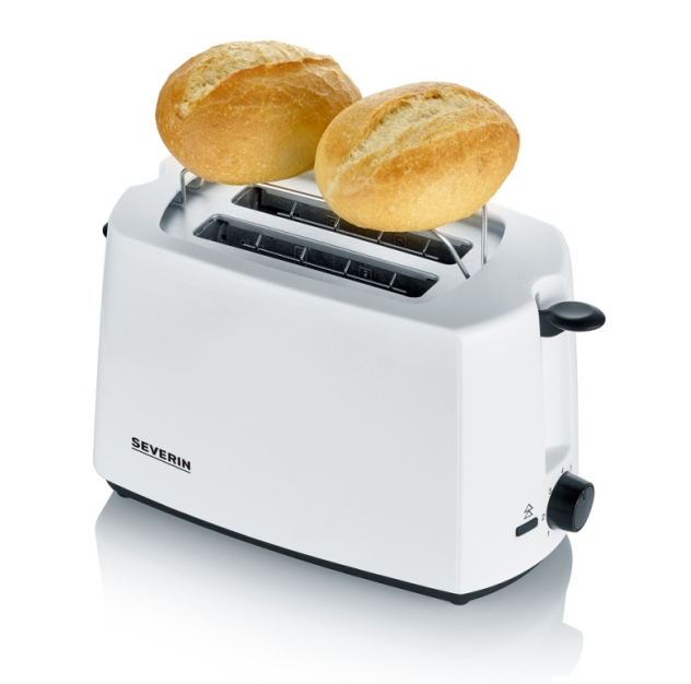 Toaster AT2286 Severin weiß