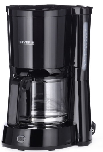 Kaffeemaschine Severin KA4815 Glaskanne schwarz
