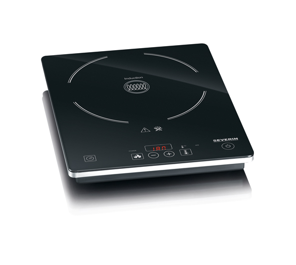 Induktionskochplatte Severin schwarz 2000W øKochfeld 22cm