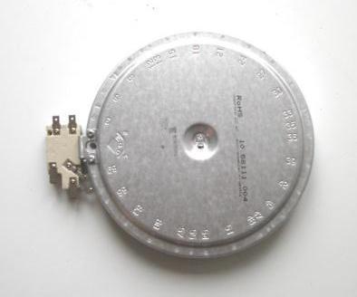 Strahlungsheizkörper 10.51111.004 Einkreis-Ausf.  210 mm, 2300 W