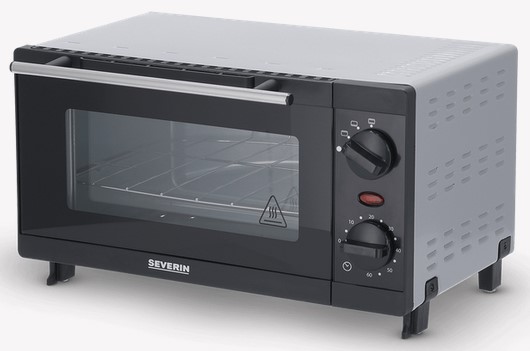 Toastofen TO2052, 9L schwarz-silber, Severin