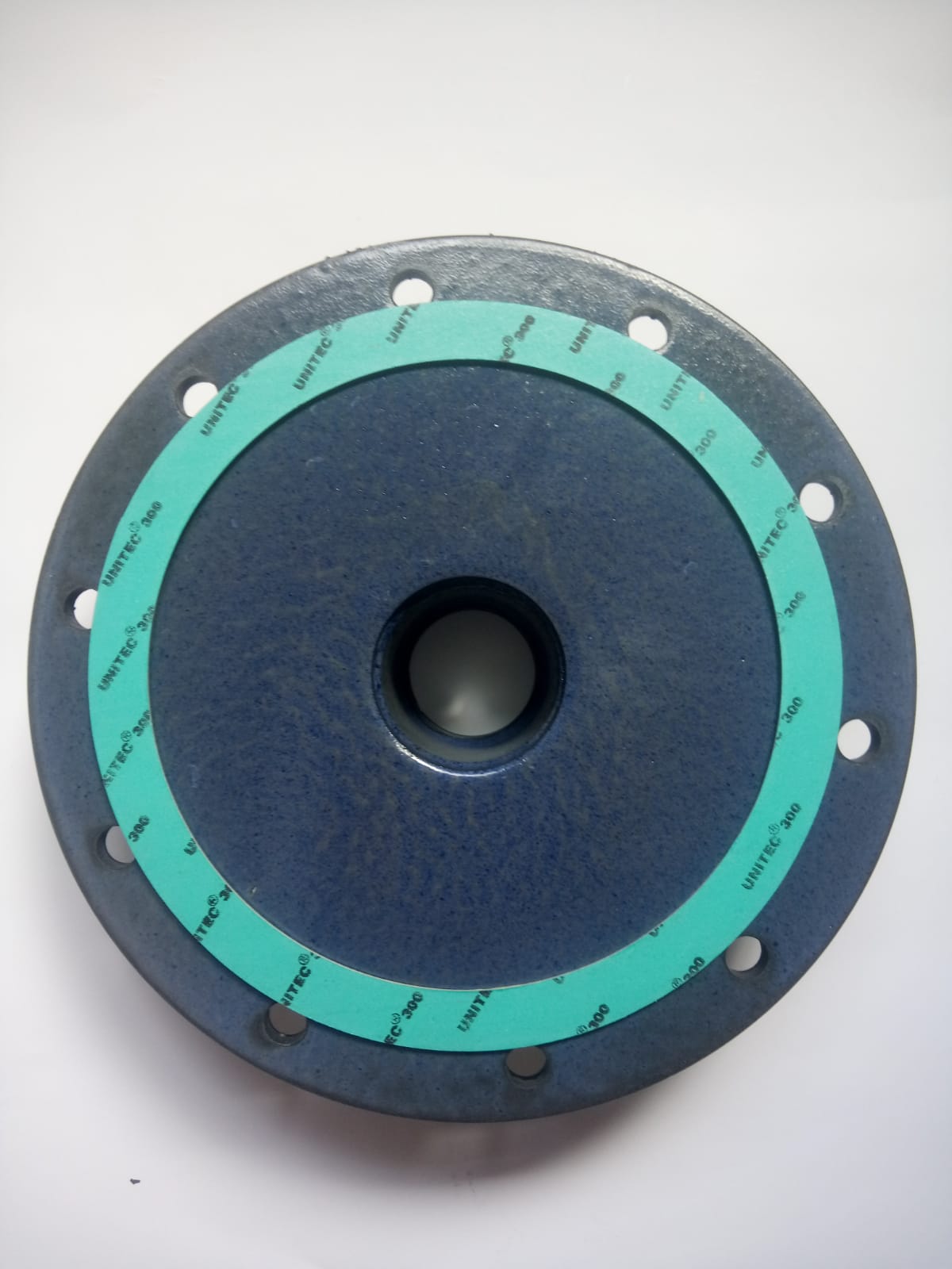 Flanschdeckel DN 180 mit 1 ½“ Muffe inkl. Dichtung, Nau