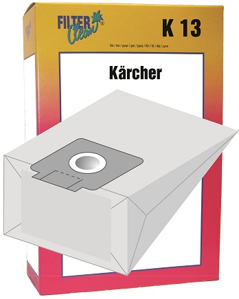 Staubsaugerbeutel K13 Papierfilter Kärcher T10/1 T7/1