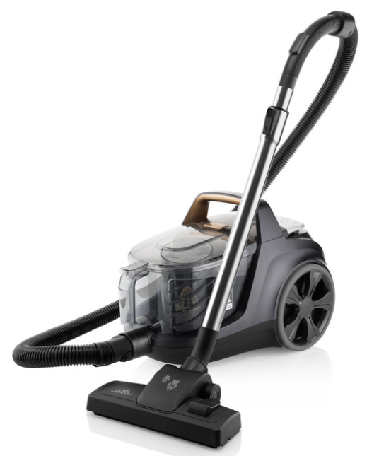 Bodenstaubsauger GRANDE ANIMAL 222390000 Omega/ETA schwarz/grau