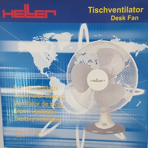 Tischventilator TWV336  Ø30 cm 40W 3 Stufen