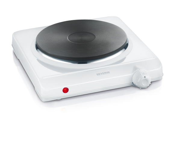 Einzelkochplatte KP1091 Heizring ø18cm 1500W Severin weiß