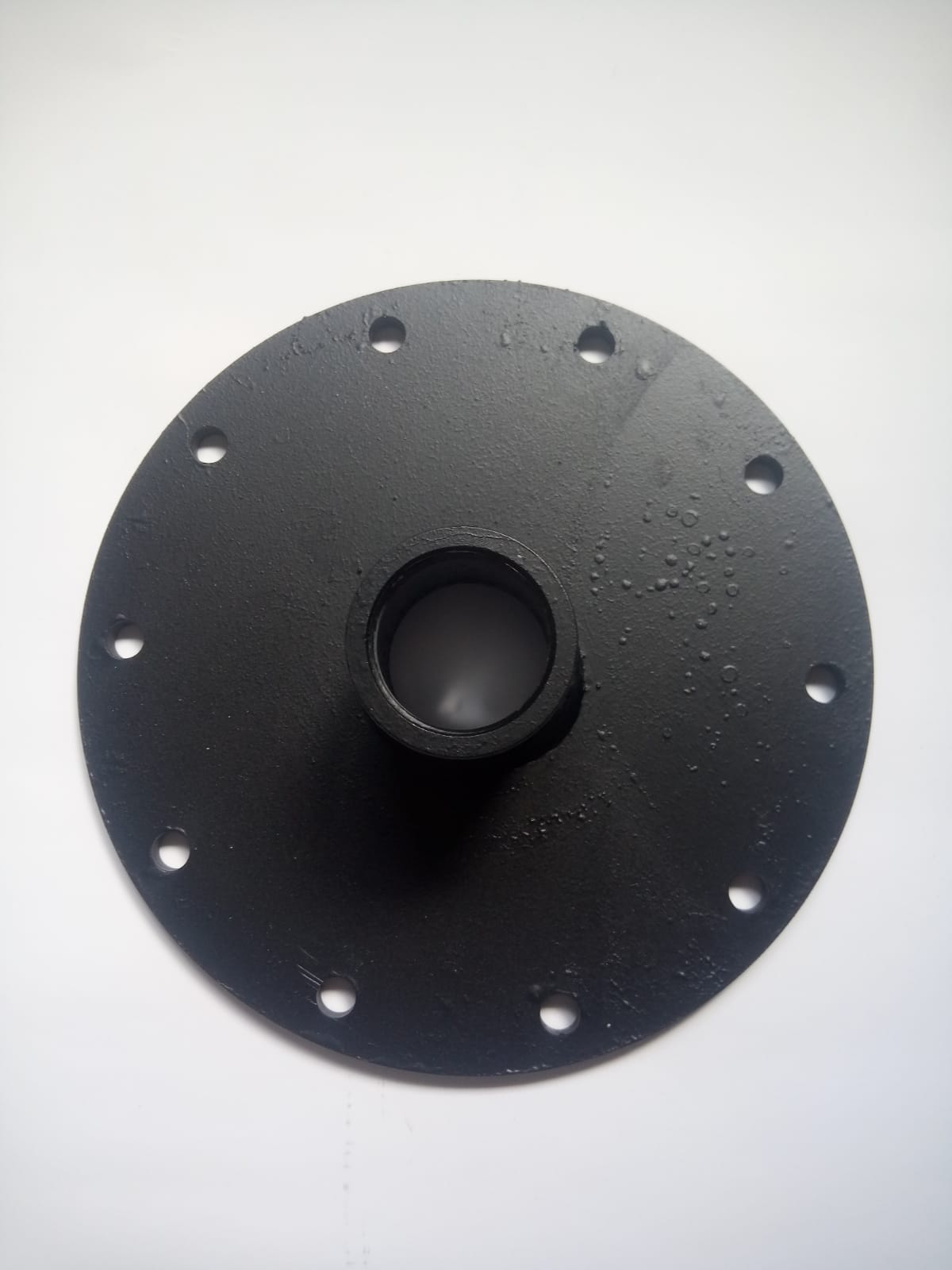 Flanschdeckel DN 180 mit 1 ½“ Muffe inkl. Dichtung, Nau