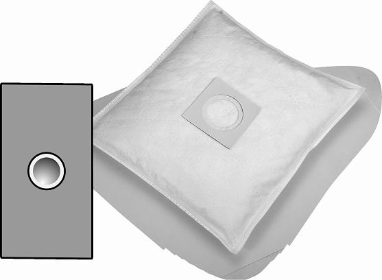Mikrofaserbeutel Uni II für Bodenstaubsauger